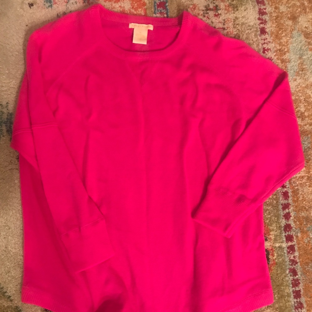 Hot pink sweater - XL